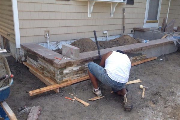 Building wall in Lindenhurst, 11757
