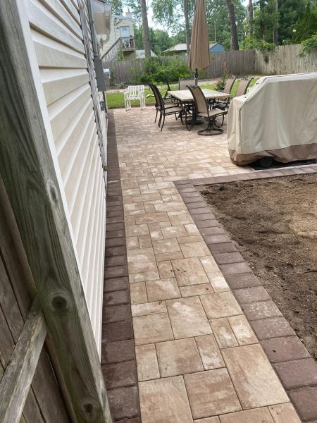 Paver walkway in Amityville, 11701