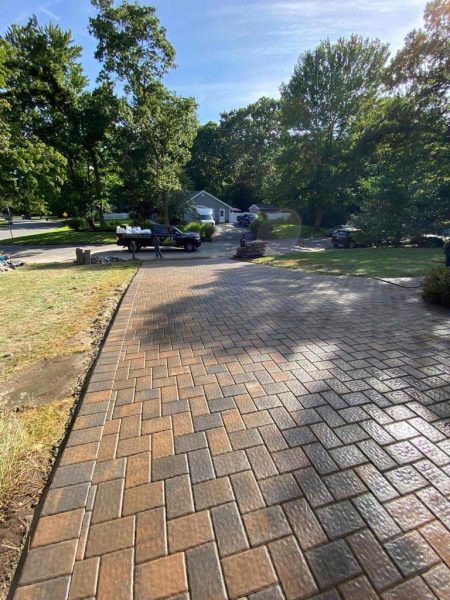 Paver driveway in Rocky Point, 11778
