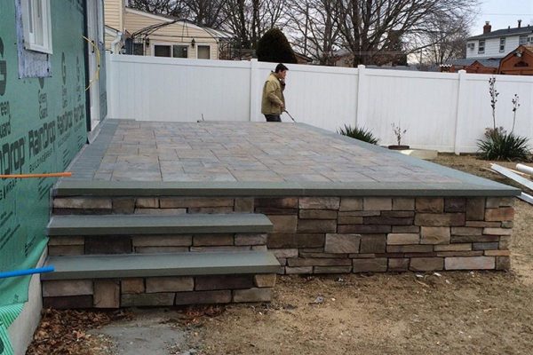 Our paving and masonry at work in Brookhaven